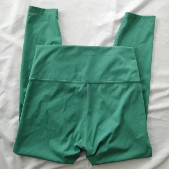 Everlane Perform Ankle High Rise Leggings in Dark Mint Green Medium - Picture 6 of 14